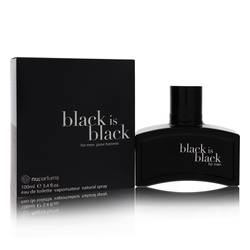 Black Is Black Eau De Toilette Spray By Nu Parfums